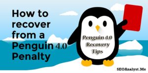 How to Recover from Google Penguin 4.0 Hit